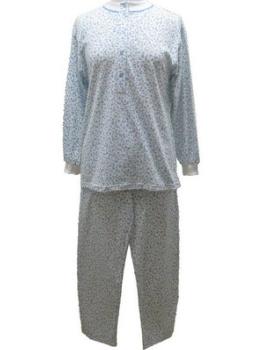 Pyjama hiver Collection Rivire bleu Rgence
