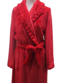 Robe de chambre longue croisée hiver Collection Tibet 