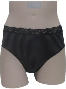 Slip rayure et dentelle : Lot de 2