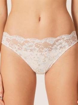 Slip brésilien Gala en dentelle bicolore