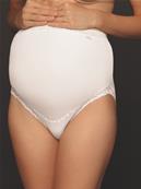 Culotte de grossesse en coton et dentelle