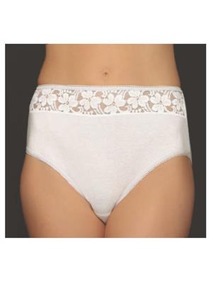 Culotte coton et dentelle : Lot de 5+1 gratuite
