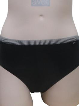 Slip en coton uni ceinture imprimée : Lot de 2