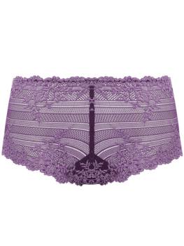 Shorty dentelle bicolore Collection Embrace Lace Violet