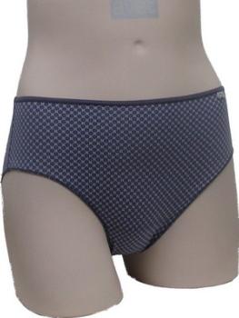 Lot de 2 slips cotons imprim mauve et violet