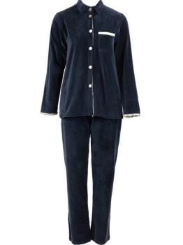 Pyjama boutonné velours Collection Yani