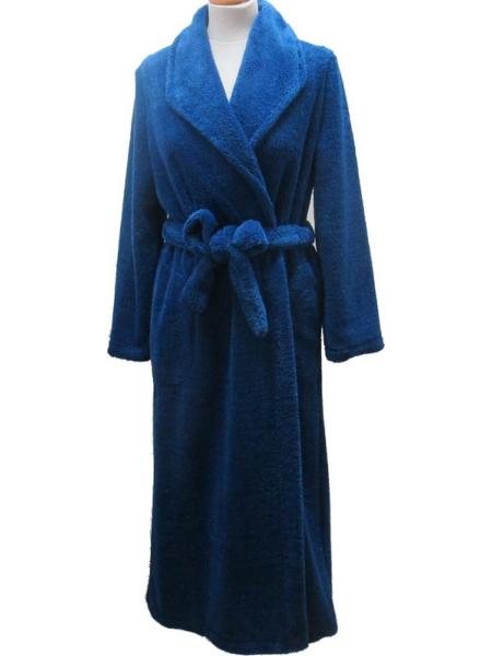 Robe de chambre longue croisée hiver Collection Taïga