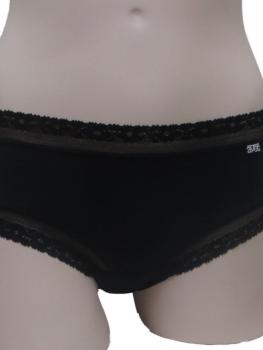 Shorty uni polyamide taille basse : Lot de 2