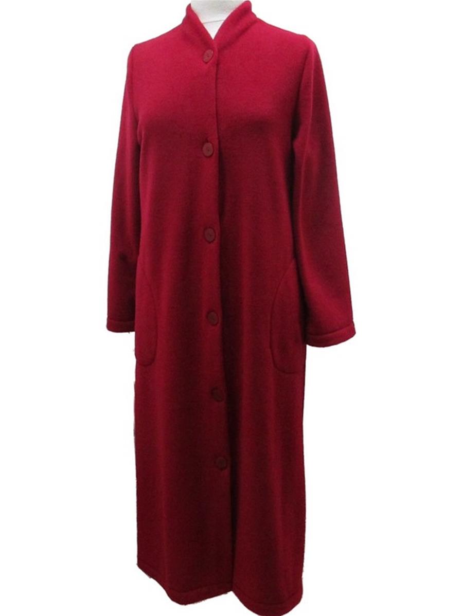 Robe de chambre longue Trevi Hiver - Lingerie Mauve ...