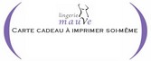 Carte cadeau  imprimer