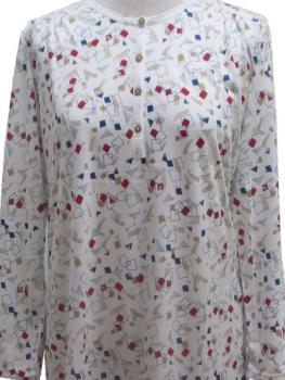 Chemise de nuit hiver Planète Régence