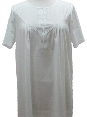 Chemise de nuit en crépon Collection Crecelle