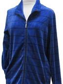 Pyjama Iris velours fermeture zip