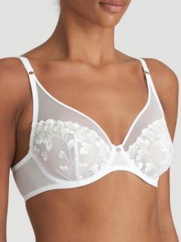 Soutien-gorge forme foulard Collection Leda blanc