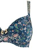 Soutien-gorge corbeille Fleur de cachemire