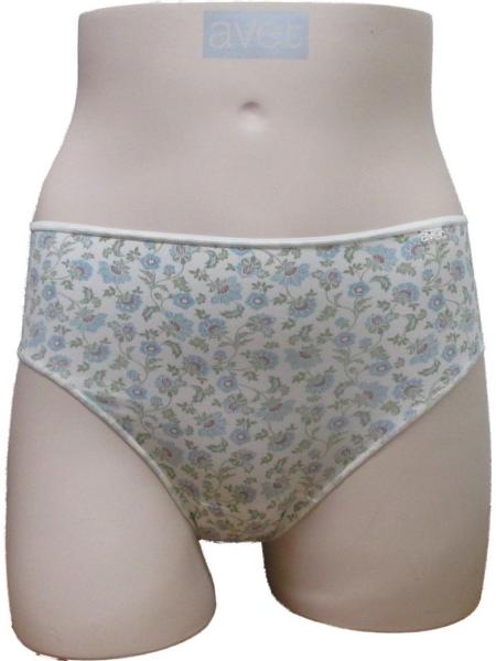 Slip polyamide imprimé petites fleurs fraiches : Lot de 2