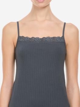 Caraco souple coton et dentelle