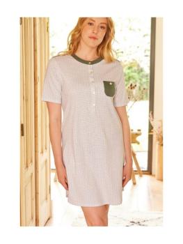 Liquette de nuit en coton Collection Come