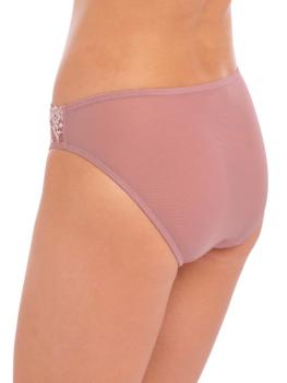 Slip brésilien bicolore Collection Embrace Lace Rose