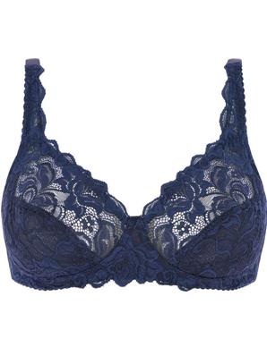 Soutien-gorge Wacoal Eglantine Taille 85B - Neuf Avec étiquettes, Style Balconnet Bleu