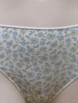 Slip polyamide imprimé petites fleurs fraiches