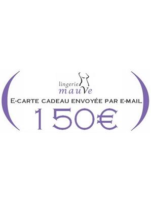 E-carte cadeau 150&#0128;