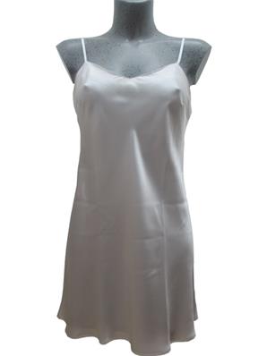 Nuisette (combinaison) En Soie Unie MARJOLAINE - Taille 40 Coloris Fumée - NEUF Avec étiquettes