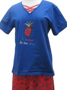 Pyjama été Collection Ananas 