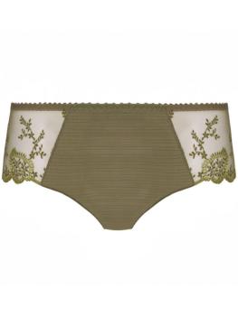 Shorty en maille et tulle brodé Collection Elise