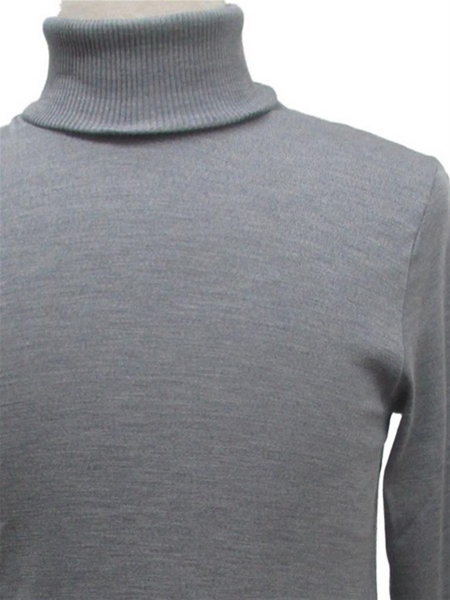 t shirt col roule homme