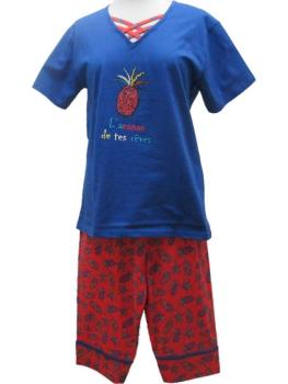 Pyjama été Collection Ananas 