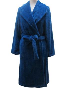 Robe de chambre courte croisée hiver Collection Taïga