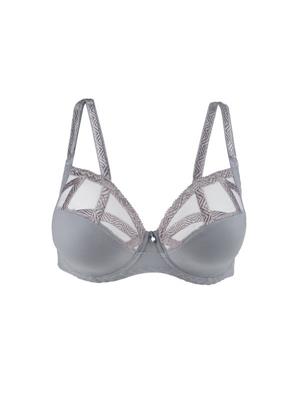 Soutien-gorge emboitant Collection Série Noire en gris