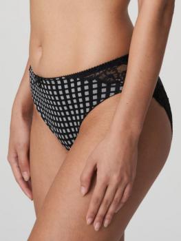 Slip brésilien Collection Madison Crystal Black