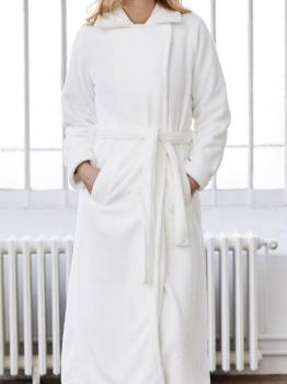 Robe de chambre longue croisée Collection Must 4