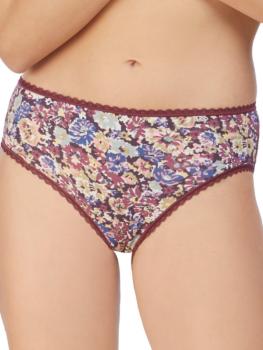 Slip coton imprimé fleurs : Lot de 2