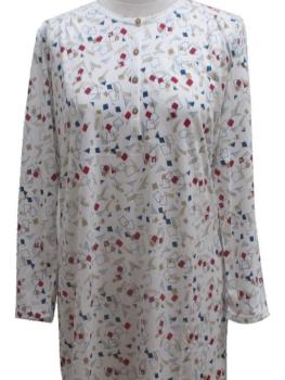 Chemise de nuit hiver Planète Régence