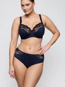 Culotte haute Collection Madison Velvet Blue