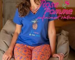 Lingerie de nuit Rose Pomme
