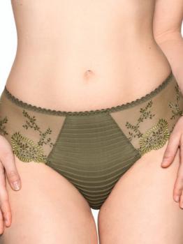 Shorty en maille et tulle brodé Collection Elise