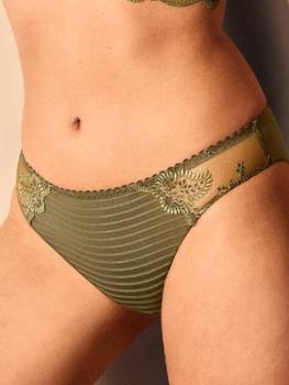 Slip brésilien Collection Elise Olive