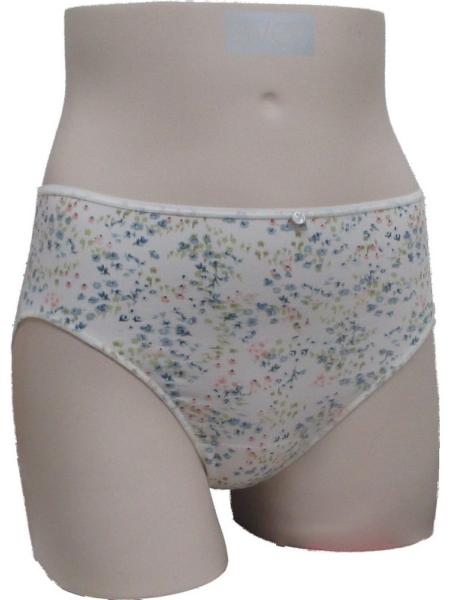 Slip polyamide imprimé petites fleurs