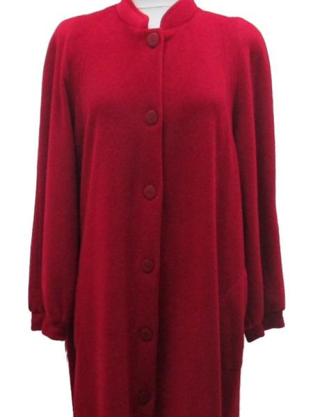 Robe De Chambre Courte (liseuse) Marque RÉGENCE - Taille 40/42 (L) - Couleur Blanc - Matière Courtelle - Occasion En Parfait état