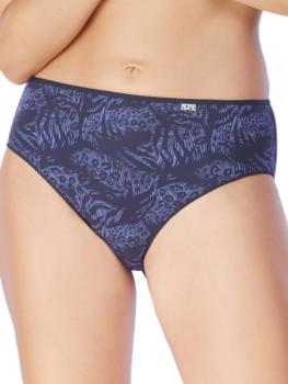 Slip tissu mélangé impression feuille : Lot de 2