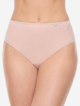 Slip en tissu mélangé impression pois corail fond beige : Lot de 2