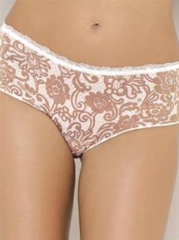 Shorty imprimé nude Magie glam