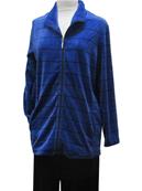 Pyjama Iris velours fermeture zip