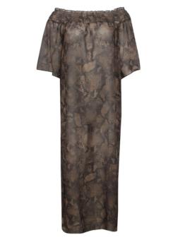 Robe longue tranparente Collection Python Chic
