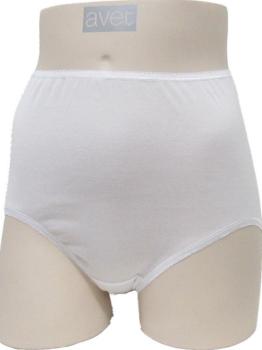 Culotte en coton fil d'Ecosse uni Oscalito - Blanc