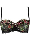 Soutien-gorge balconnet Fleurs de Jungle